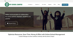 Desktop Screenshot of myschoolcampus.com